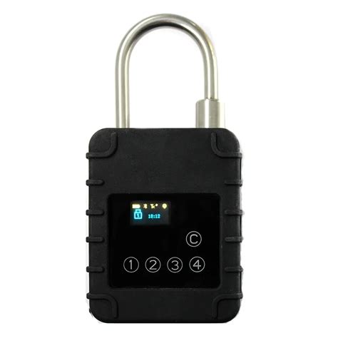 rfid padlock with activity log